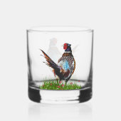 Fazant whisky glas (Voorkant)