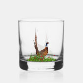 Fazant whisky glas (Achterkant)