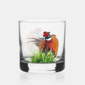 Fazant whisky glas (Voorkant)