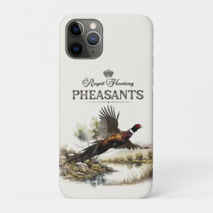 fazanten, koninklijke jachtkunst iPhone 11 pro hoesje