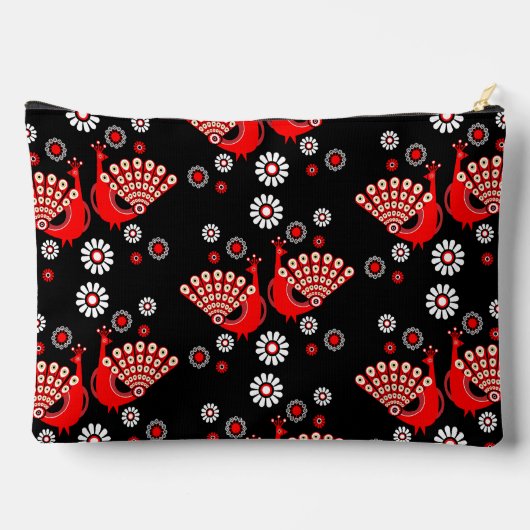 Fazanten Peacock Art Etui (Achterkant)