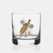 Fazanten voor altijd whisky glas (Achterkant)