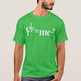 Fb mc2 Grappige muzikant citaat grap grap cadeau v T-shirt