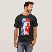 FBA Officiële Logo Dark T-Shirt (Voorkant volledig)