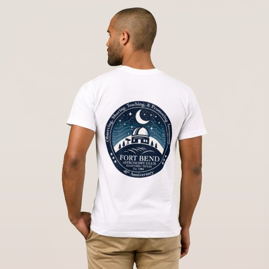 FBAC 40e T-shirt - blanc (Dos entier)