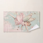Fbattage et Fleur Twirl fille fée (Serviette à main)