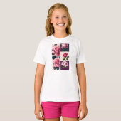 Fbattage & Grace : Elégant T-shirt papillon (Devant entier)