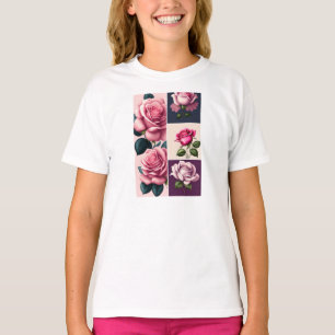 Fbattage & Grace : Elégant T-shirt papillon