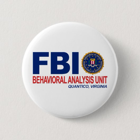FBI BAU RONDE BUTTON 5,7 CM (Voorkant)