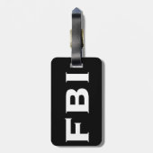 FBI COOL BAGAGELABEL (Achterkant verticaal)