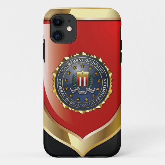 FBI Emblem Case-Mate iPhone Case (Achterkant)