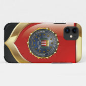FBI Emblem Case-Mate iPhone Case (Achterkant (horizontaal))