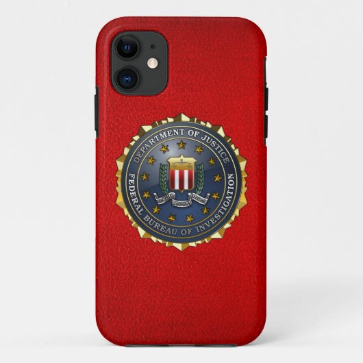 FBI Emblem Case-Mate iPhone Case (Achterkant)