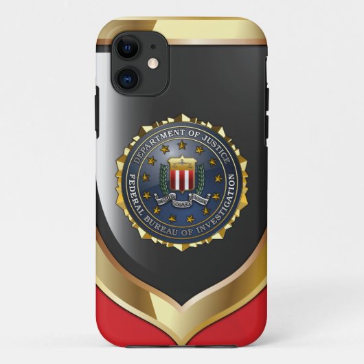 FBI Emblem Case-Mate iPhone Case (Achterkant)