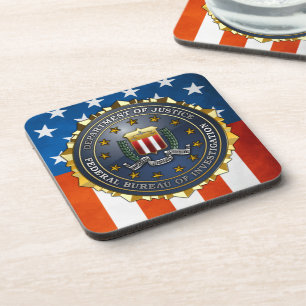 FBI Emblem Drankjes Onderzetter