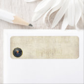 FBI Emblem Etiket (Insitu)