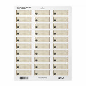 FBI Emblem Etiket (Full Sheet)