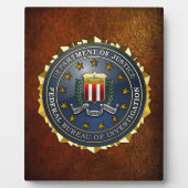 FBI Emblem Fotoplaat (Voorkant)