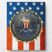 FBI Emblem Fotoplaat (Voorkant)