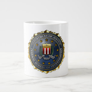 FBI Emblem Grote Koffiekop