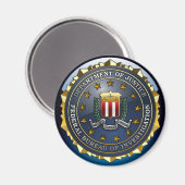 FBI Emblem Magneet (Voorkant / Achterkant)