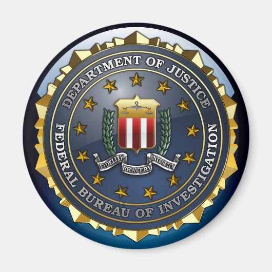FBI Emblem Magneet (Voorkant)