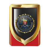 FBI Emblem Magneet (Verticaal)