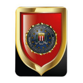 FBI Emblem Magneet (Verticaal)