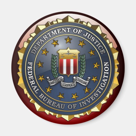 FBI Emblem Magneet (Voorkant)