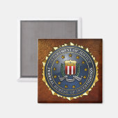 FBI Emblem Magneet (Voorkant / Achterkant)