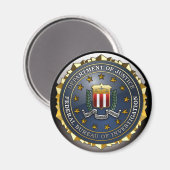 FBI Emblem Magneet (Voorkant / Achterkant)