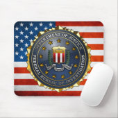 FBI Emblem Muismat (Met muis)