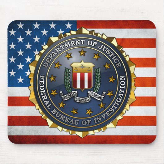 FBI Emblem Muismat (Voorkant)