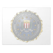 FBI Emblem Notitieblok (Voorkant)