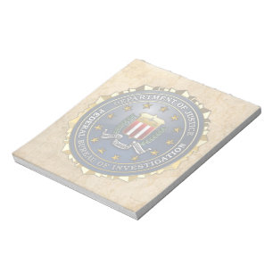 FBI Emblem Notitieblok