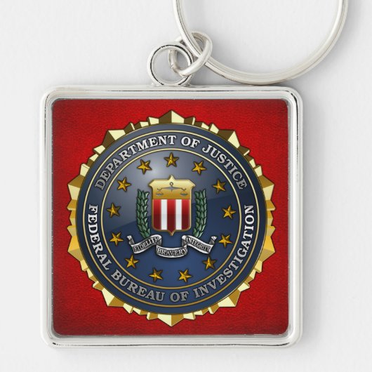 FBI Emblem Sleutelhanger (Voorkant)