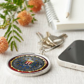 FBI Emblem Sleutelhanger (Zijkant)