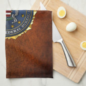 FBI Emblem Theedoek (Quarter Fold)