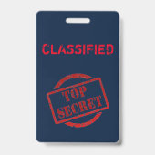 FBI Geheime Agent Badge (Achterkant)