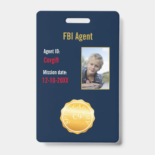 FBI Geheime Agent Badge (Voorzijde)