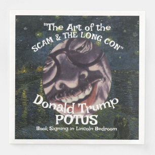 FBI ICE CBP Trump POTUS Schijnvertoning Kunst Boek Servet