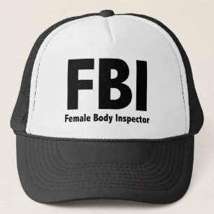 FBI Mr Funny Rude Humor Trucker Pet