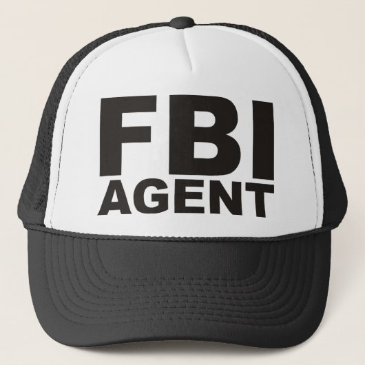 FBI-producten en -Design! Trucker Pet (Voorkant)