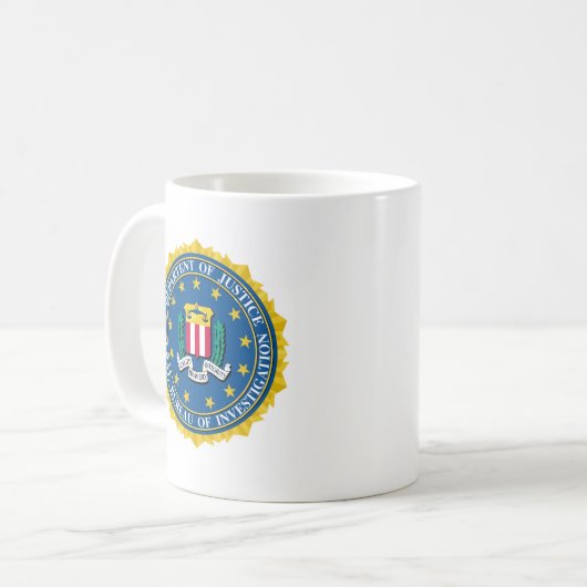 FBI Seal Koffiemok (Voorkant links)