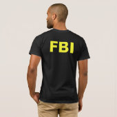 FBI T-SHIRT (Achterkant volledig)