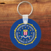 FBI-vlag Sleutelhanger (Voorkant)