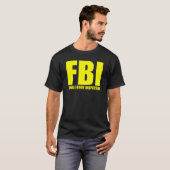 FBI-VROUW INSPECTEUR T-SHIRT (Voorkant volledig)