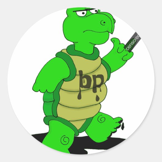 Fbp-stickers Ronde Sticker (Voorkant)