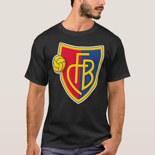 FC Basel Logo Essential T-Shirt (Voorkant)