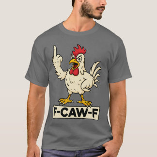 FCAWF Grappige Haan vintage T-shirt